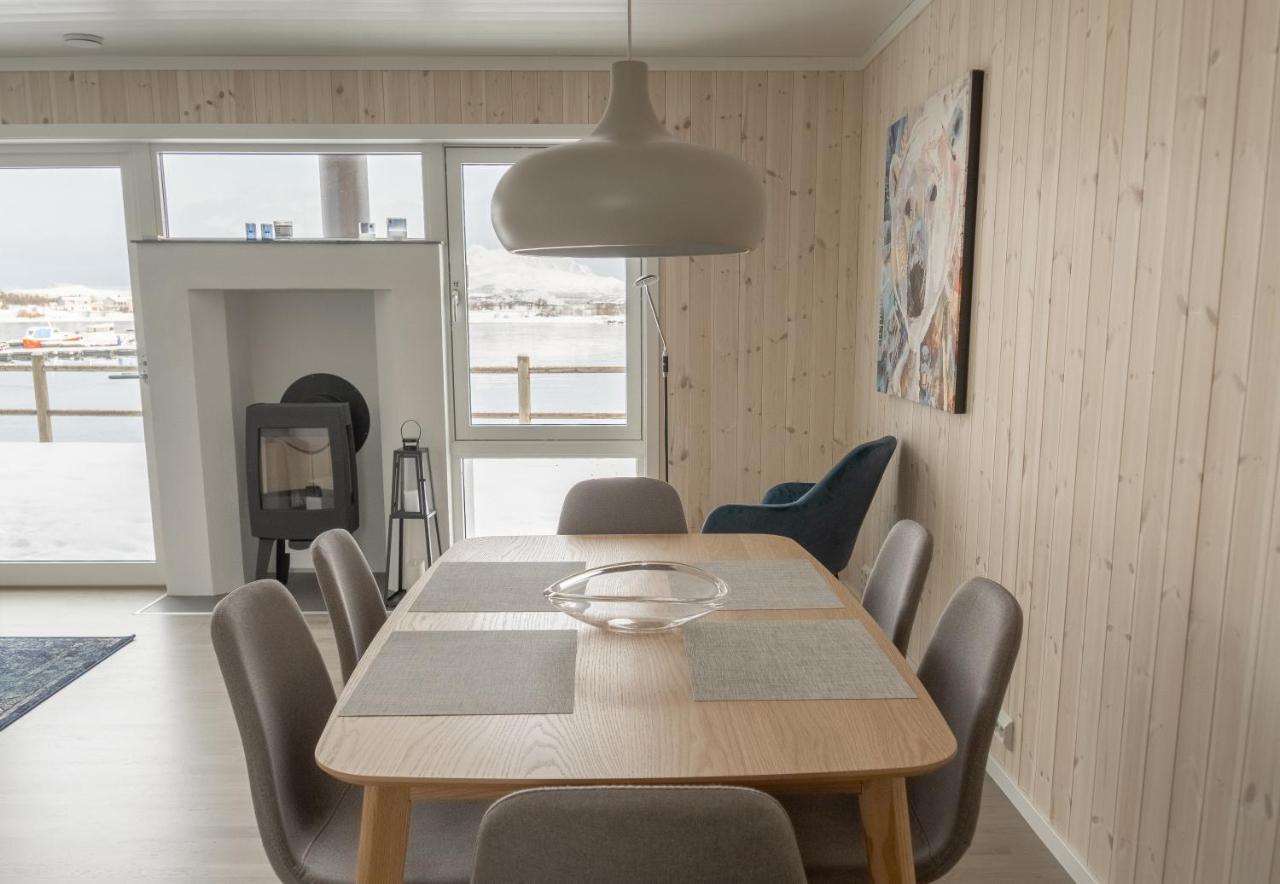 Вилла Brand New Nappstraumen Seaview Cabin Gravdal  Экстерьер фото