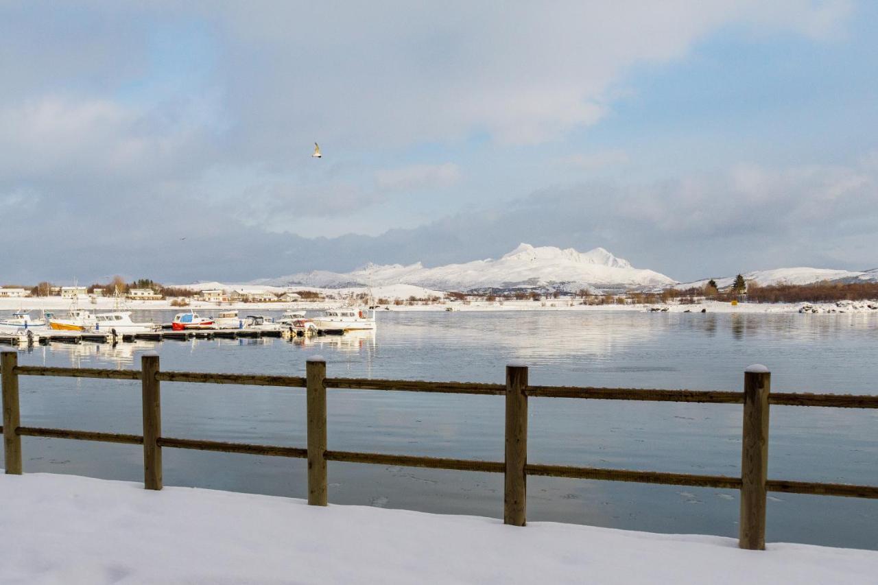 Вилла Brand New Nappstraumen Seaview Cabin Gravdal  Экстерьер фото