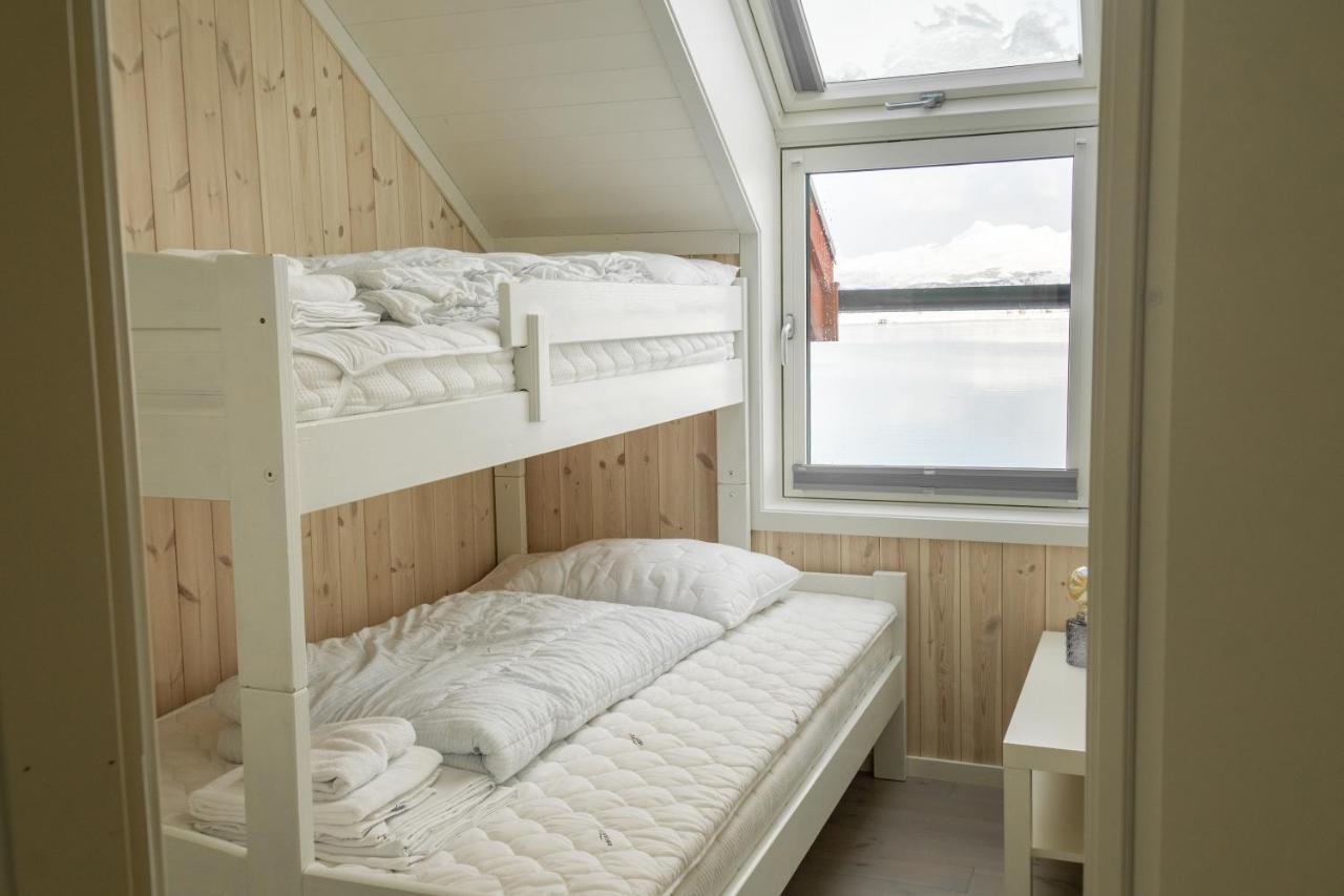 Вилла Brand New Nappstraumen Seaview Cabin Gravdal  Экстерьер фото