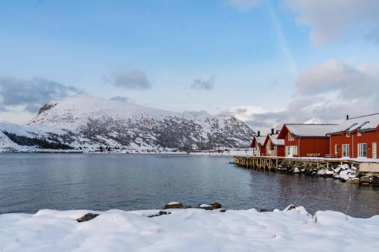 Вилла Brand New Nappstraumen Seaview Cabin Gravdal  Экстерьер фото