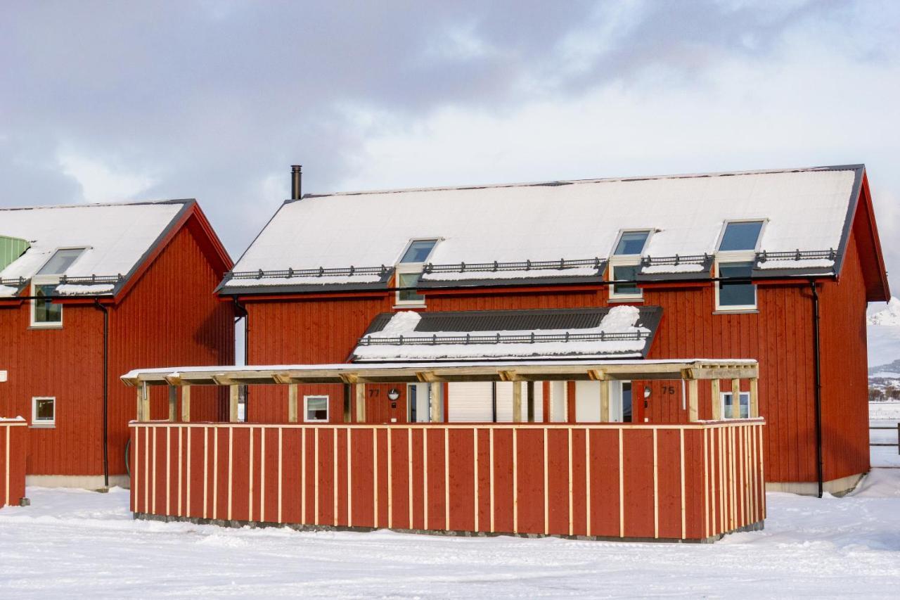 Вилла Brand New Nappstraumen Seaview Cabin Gravdal  Экстерьер фото