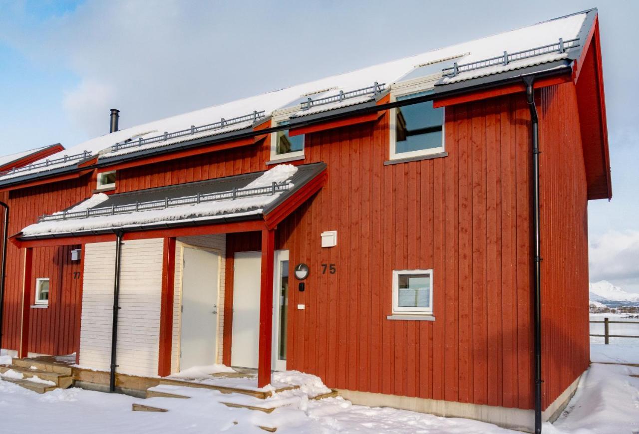 Вилла Brand New Nappstraumen Seaview Cabin Gravdal  Экстерьер фото