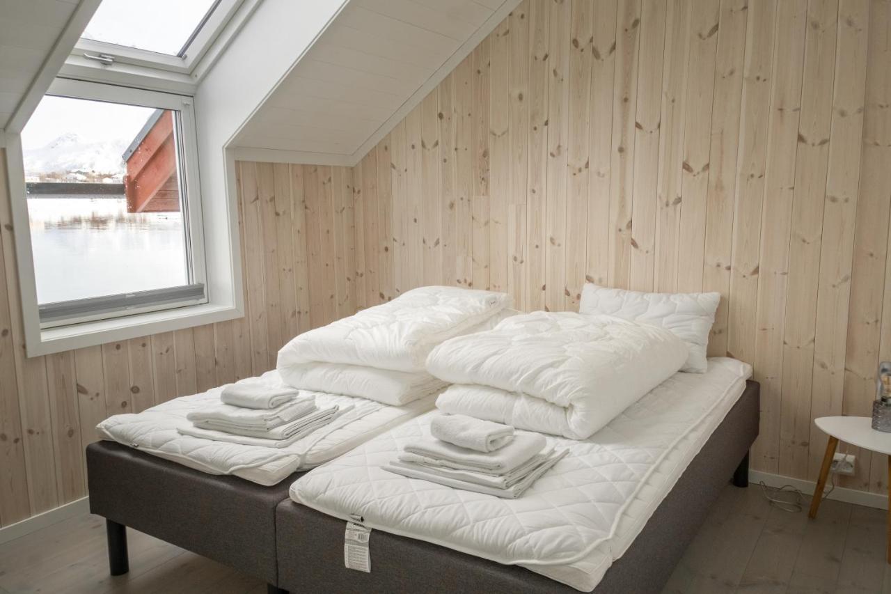 Вилла Brand New Nappstraumen Seaview Cabin Gravdal  Экстерьер фото