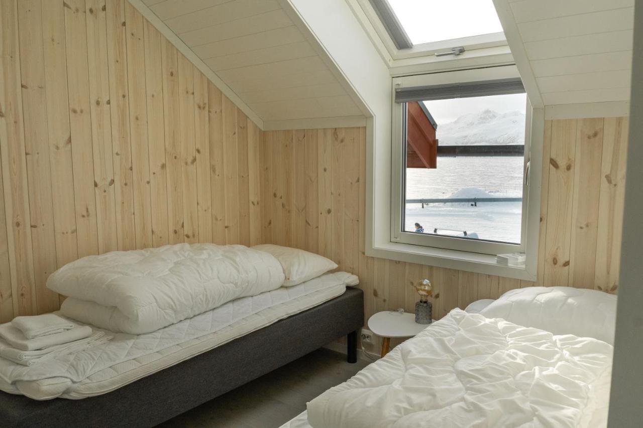 Вилла Brand New Nappstraumen Seaview Cabin Gravdal  Экстерьер фото