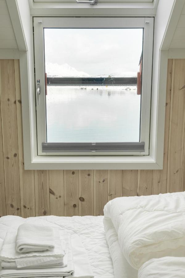 Вилла Brand New Nappstraumen Seaview Cabin Gravdal  Экстерьер фото