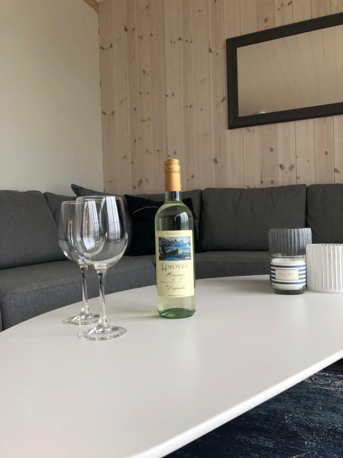 Вилла Brand New Nappstraumen Seaview Cabin Gravdal  Экстерьер фото